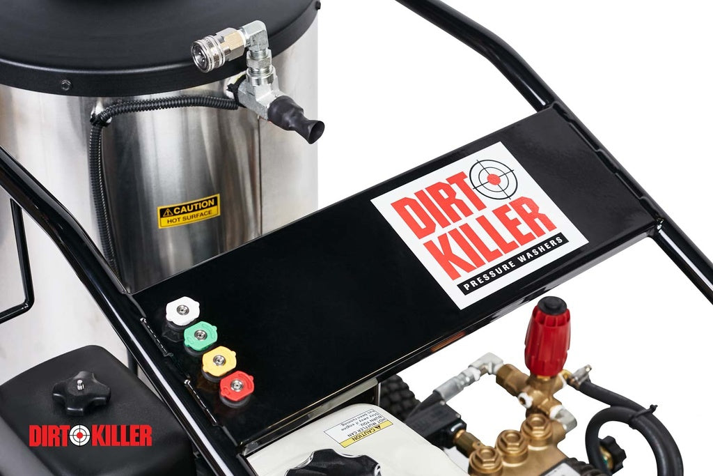 Dirt Killer Fahrenheit 53 5.0 GPM @ 3000 PSI | Hot Water pressure washer | PN 9800762