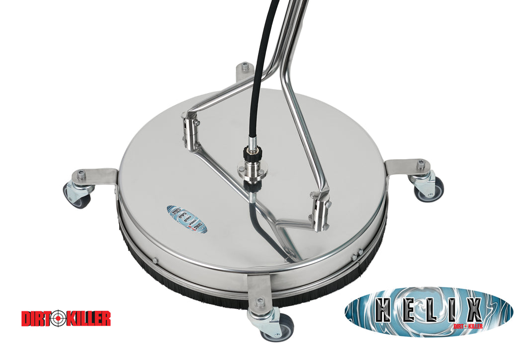 Silver Helix Flat Surface Cleaner 30" Diameter Stainless Steel | PN 9800062