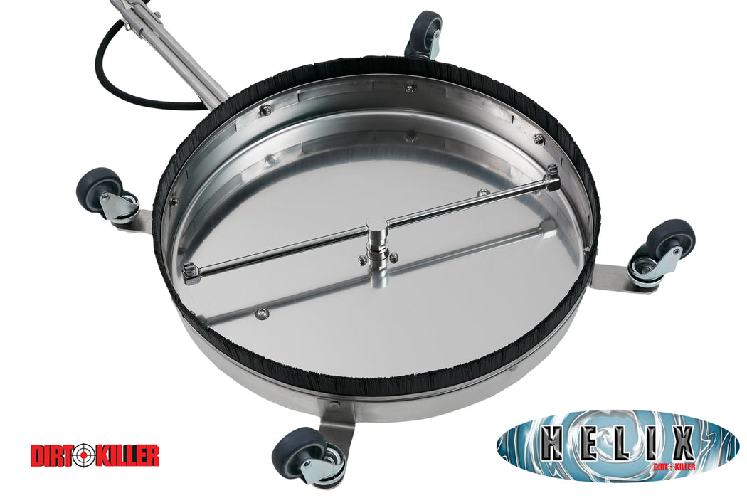 Silver Helix Flat Surface Cleaner 30" Diameter Stainless Steel | PN 9800062